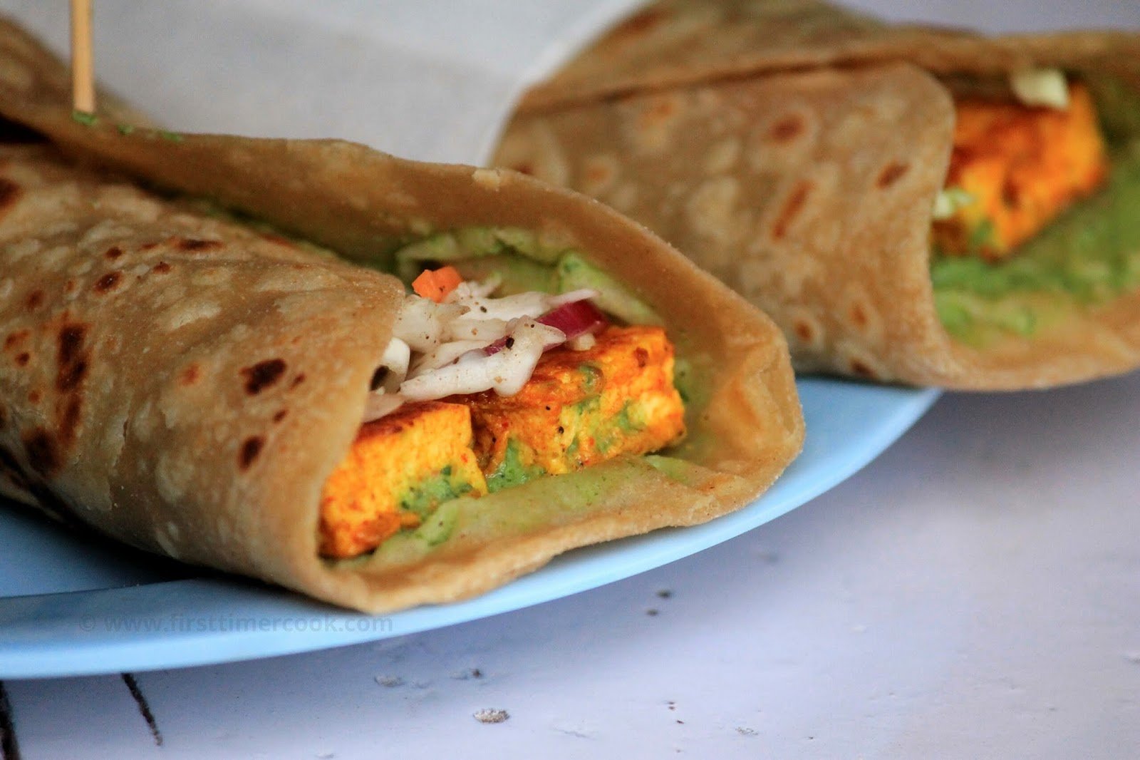 Paneer Tikka Roll